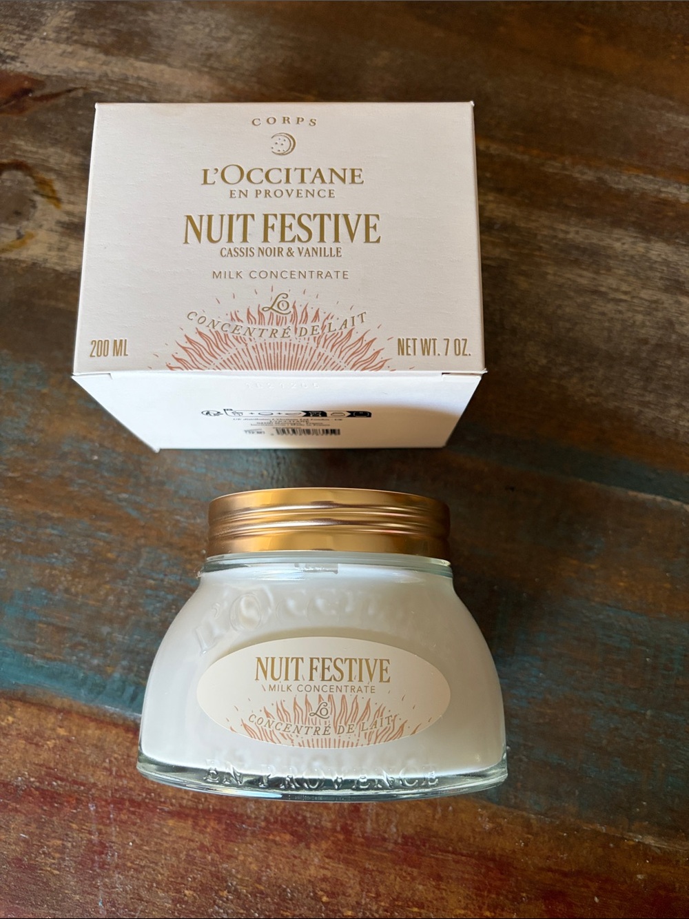 New L'OCCITANE Nuit Festive Milk Concentrate (7 oz)